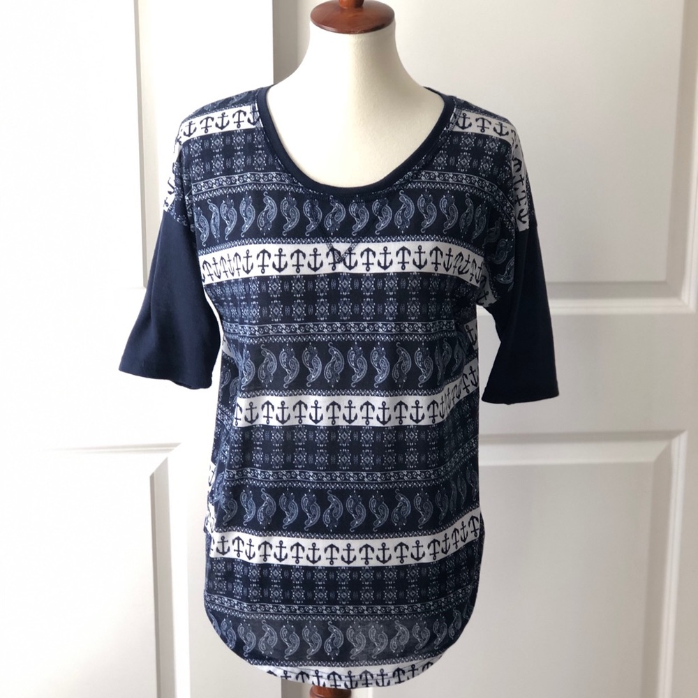 Comfy Anchor Top, Large